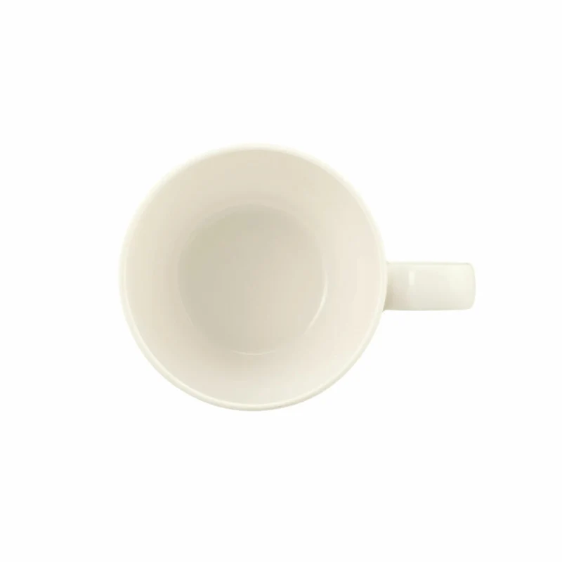 Seltmann Weiden Zoé Fine Diamond Espressoobertasse, Espressotasse, Espresso Tasse, Porzellan, Creme, 110 ml, 001.746271