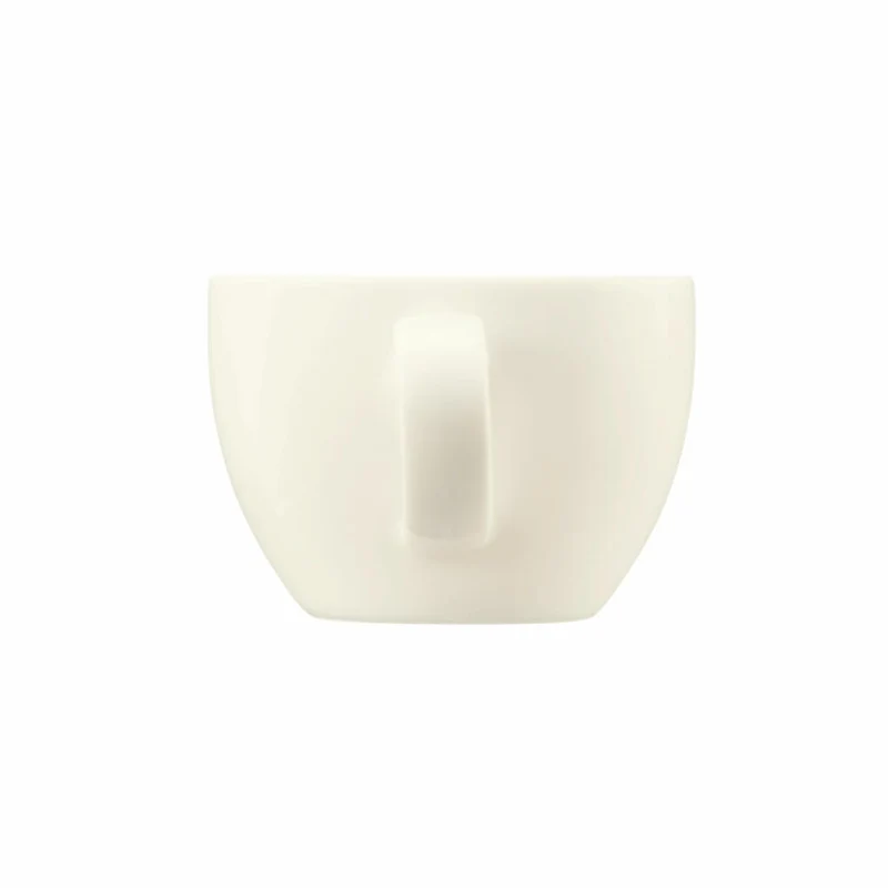 Seltmann Weiden Zoé Fine Diamond Espressoobertasse, Espressotasse, Espresso Tasse, Porzellan, Creme, 110 ml, 001.746271