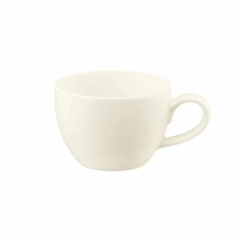 Seltmann Weiden Zoé Fine Diamond Espressoobertasse, Espressotasse, Espresso Tasse, Porzellan, Creme, 110 ml, 001.746271