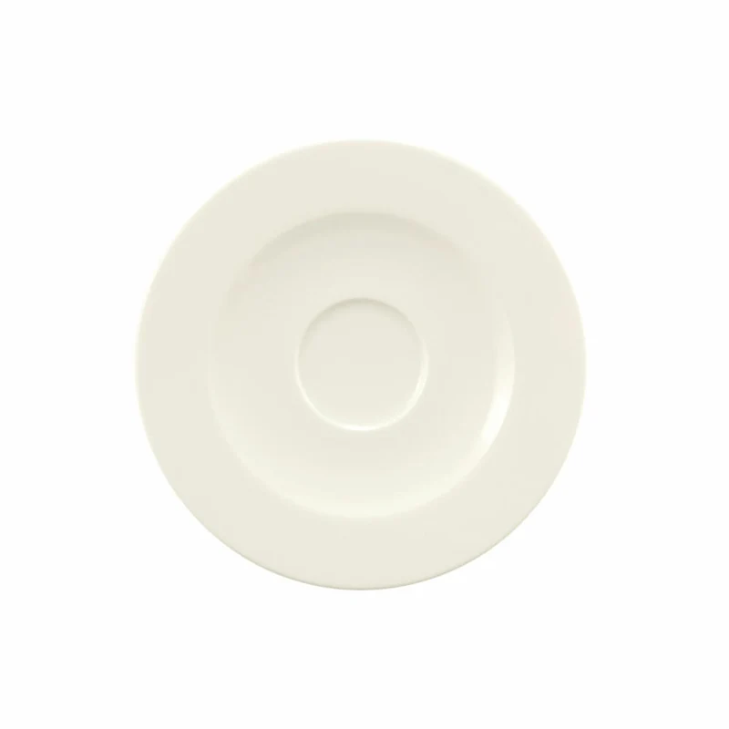 Seltmann Weiden Zoé Fine Diamond Kombi-Untertasse, Unterteller, Porzellan, Uni, Ø 16.8 cm, 001.746272