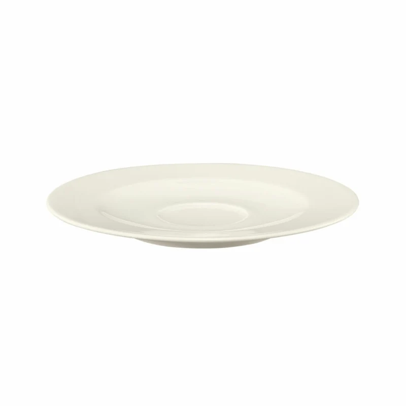Seltmann Weiden Zoé Fine Diamond Kombi-Untertasse, Unterteller, Porzellan, Uni, Ø 16.8 cm, 001.746272