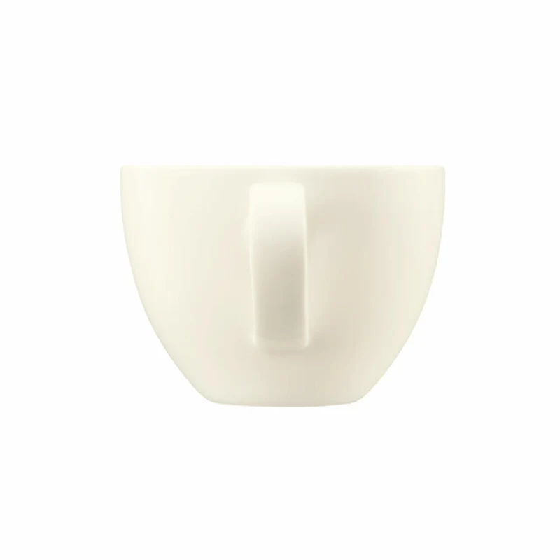 Seltmann Weiden Zoé Fine Diamond Kaffeeobertasse, Kaffeetasse, Kaffee Tasse, Porzellan, Creme, 260 ml, 001.746273