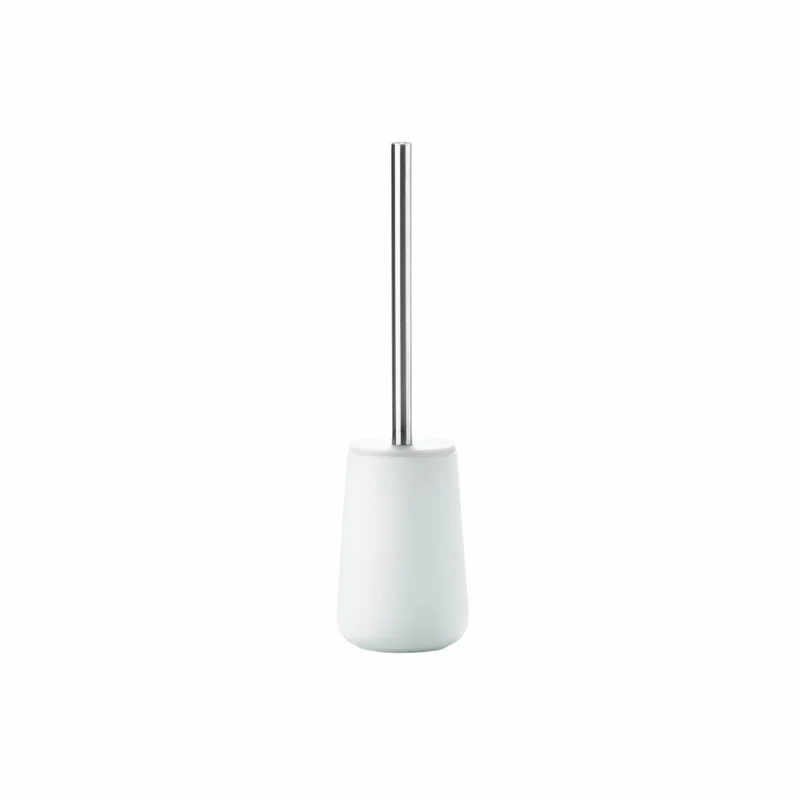 Zone Denmark Toilettenbürste Nova, Toilettenbürstengarnitur, WC-Garnitur, Klobürste, Porzellan, White, 330104