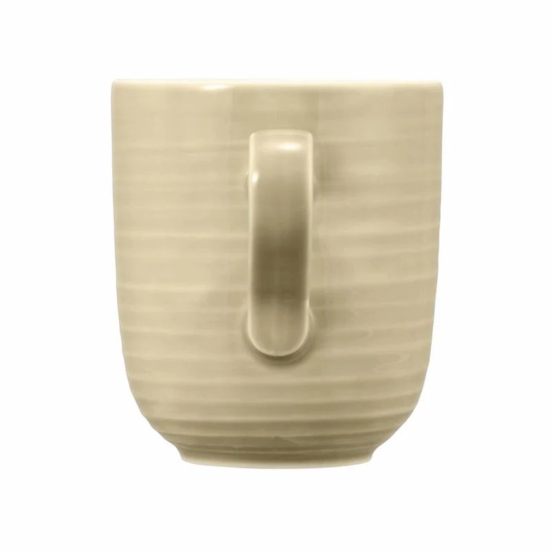 Seltmann Weiden Terra Becher, Kaffeebecher, Teetasse, Tasse, Porzellan, Sandbeige, 400 ml, 001.764967