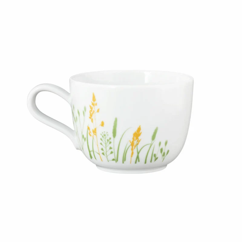 Seltmann Weiden Liberty Kaffeeobertasse, Kaffeetasse, Kaffee Tasse, Porzellan, Meadow Grasses Green, 260 ml, 001.768772