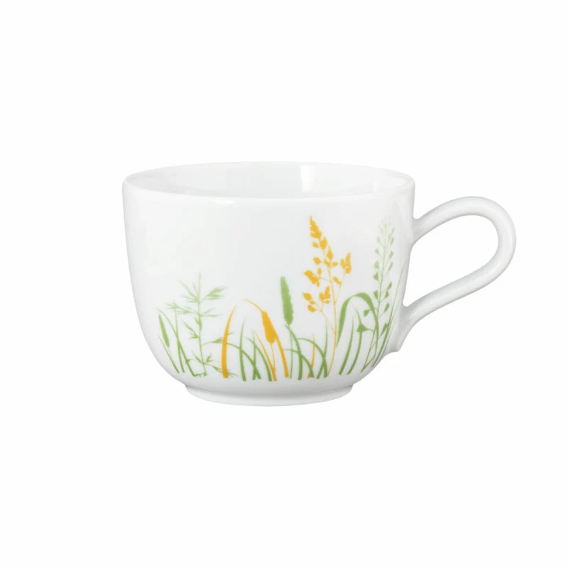 Seltmann Weiden Liberty Kaffeeobertasse, Kaffeetasse, Kaffee Tasse, Porzellan, Meadow Grasses Green, 260 ml, 001.768772