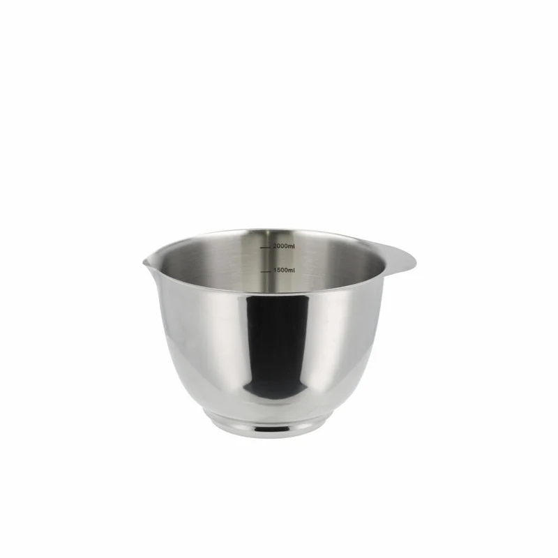 Rosti Schüssel-Set Margrethe 3-tlg., Schalen, Stahl, Silberfarben, 1.5 + 2 + 3 L, 23921