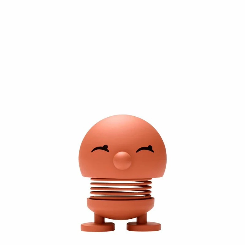Hoptimist Small Bimble, Wackelfigur, Wackel Figur, Dekoidee, Dekoration, Kunststoff, Ruby, H 6.5 cm, 26058