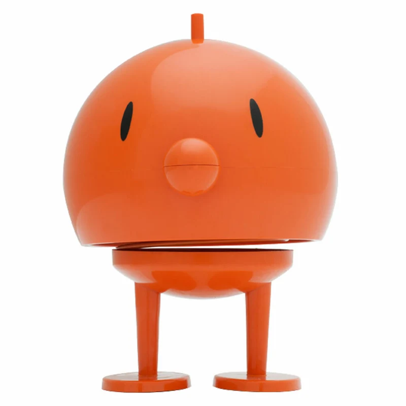 Hoptimist Bumble, Groß, Junge mit Fröhlichen Augen, Deko- / Spielidee, Kunststoff, Orange, 2002-30