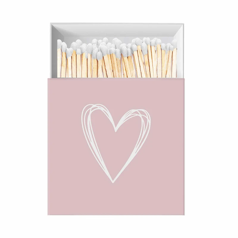 PPD Pure Heart Rosé Matches, Streichholzschachtel, Zündholzschachtel, Streichholz, Zündhölzer, 186401917