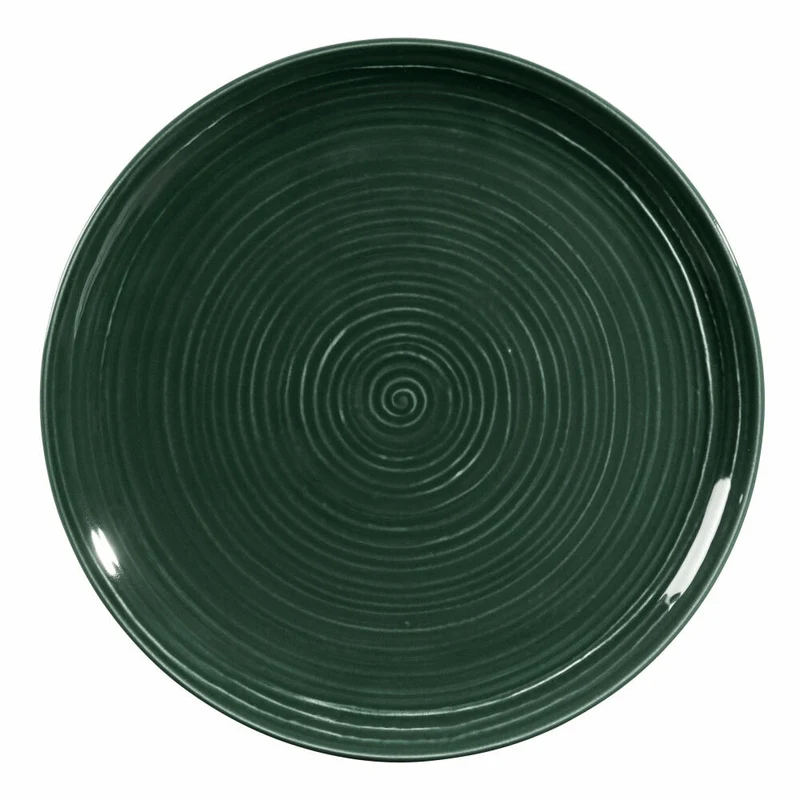 Seltmann Weiden Terra Speiseteller, Teller, Porzellan, Moosgrün, Ø 27.8 cm, 001.765016