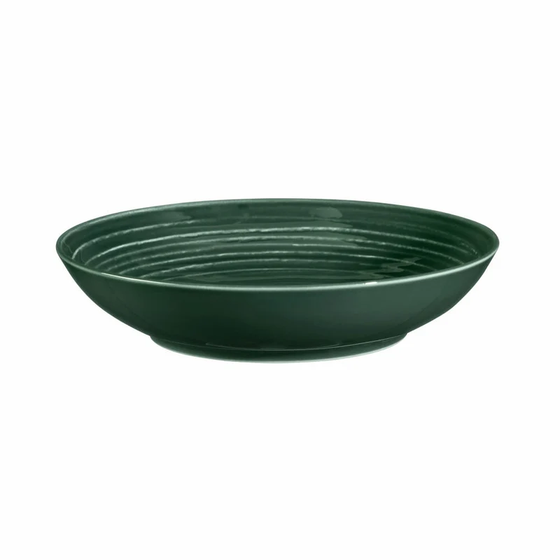 Seltmann Weiden Terra Suppenteller, Teller, Porzellan, Moosgrün, Ø 21.2 cm, 001.765017