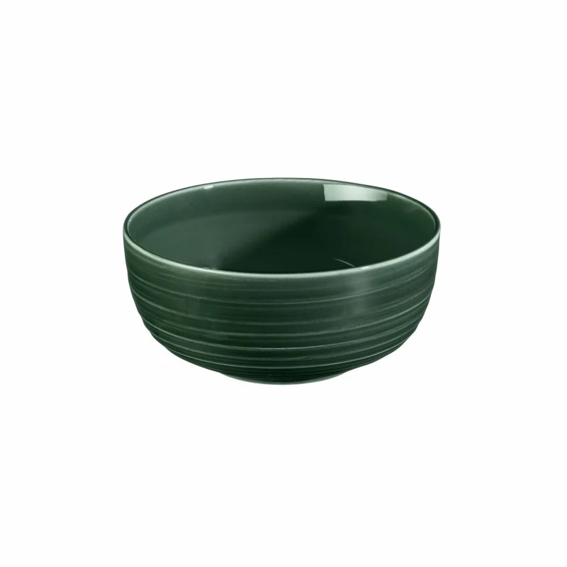 Seltmann Weiden Terra Müslischale, Schale, Schüssel, Porzellan, Moosgrün, Ø 15 cm, 001.765022