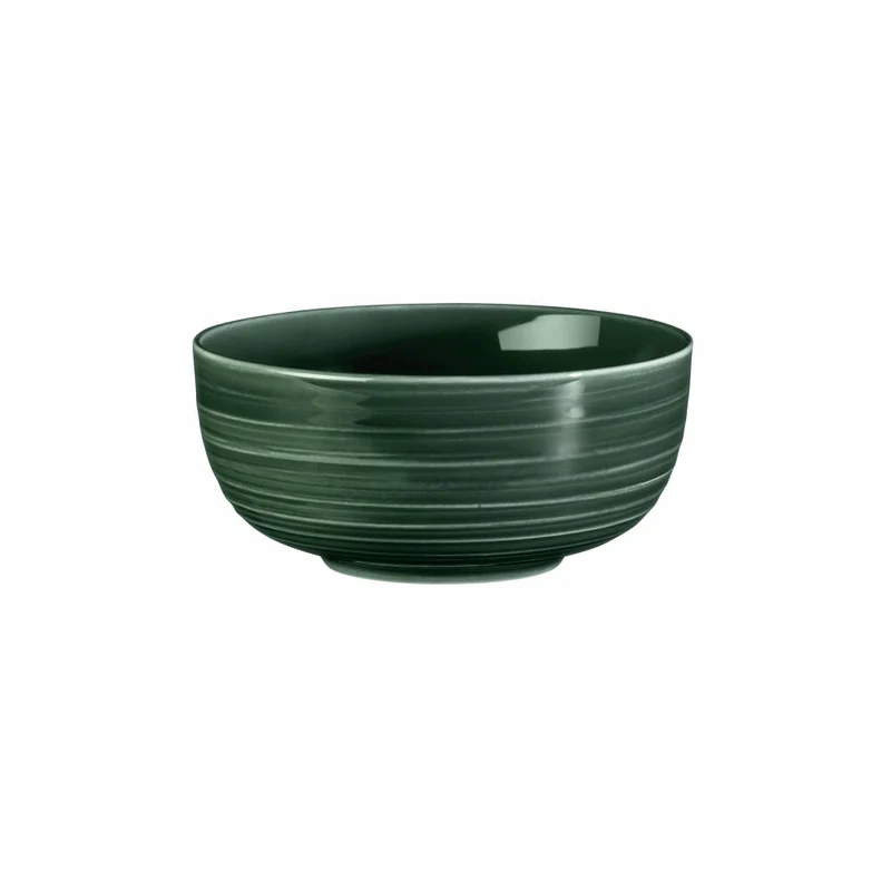 Seltmann Weiden Terra Müslischale, Schale, Schüssel, Porzellan, Moosgrün, Ø 15 cm, 001.765022