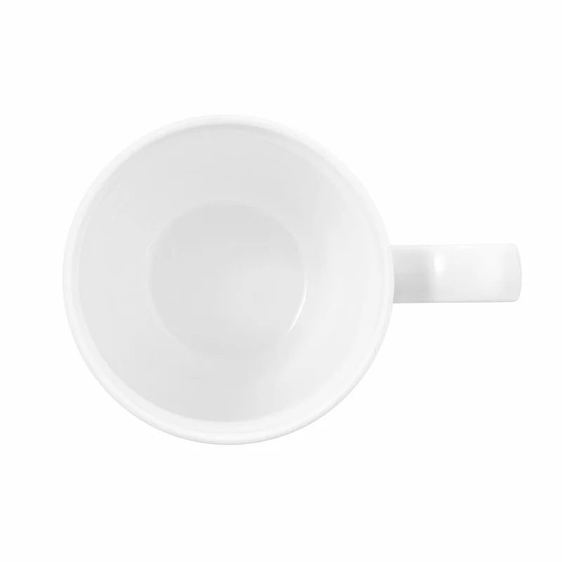 Seltmann Weiden Terra Becher, Kaffeebecher, Teetasse, Tasse, Porzellan, Weiß, 400 ml, 001.764979