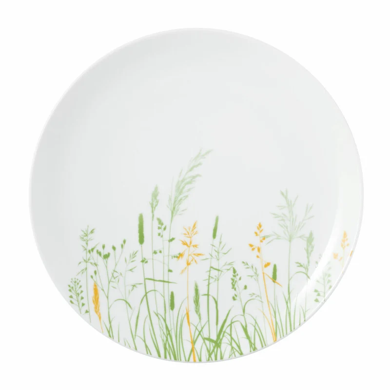 Seltmann Weiden Liberty Speiseteller, Teller, Porzellan, Meadow Grasses Green, Ø 27.9 cm, 001.768785