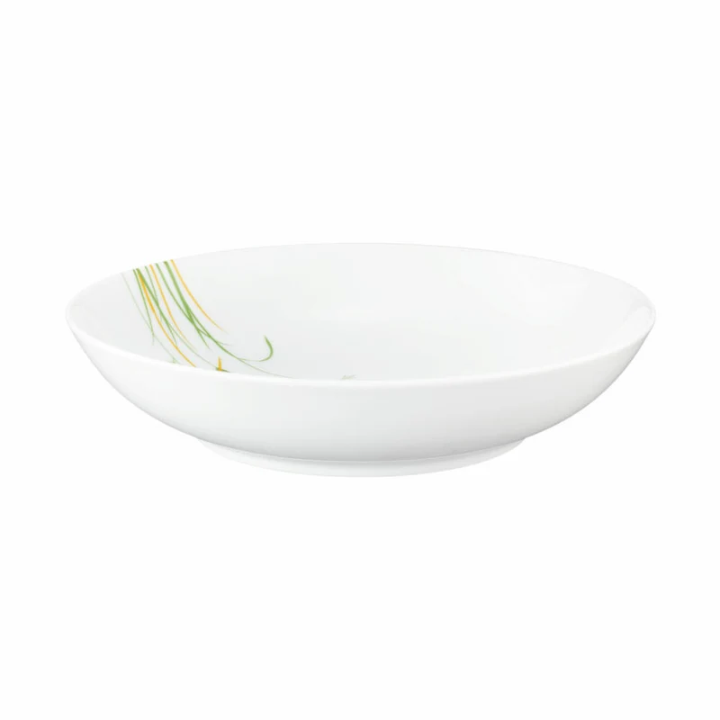 Seltmann Weiden Liberty Suppenteller, Teller, Speiseteller, Porzellan, Meadow Grasses Green, Ø 21.2 cm, 001.768786