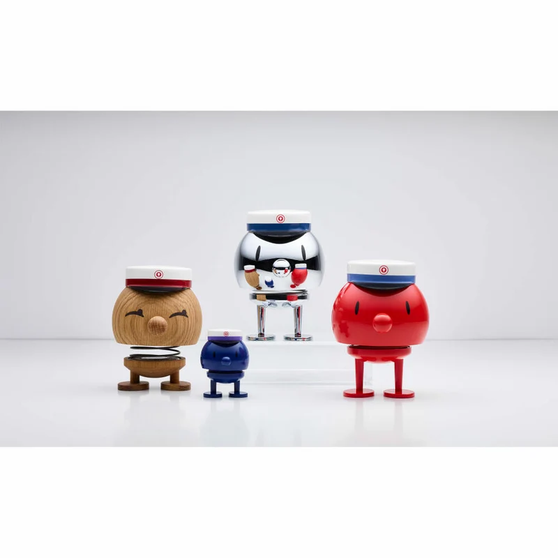 Hoptimist Medium Bimble Student Oak, Wackelfigur, Wackel Figur, Dekoidee, Dekoration, Holz, 5015-01