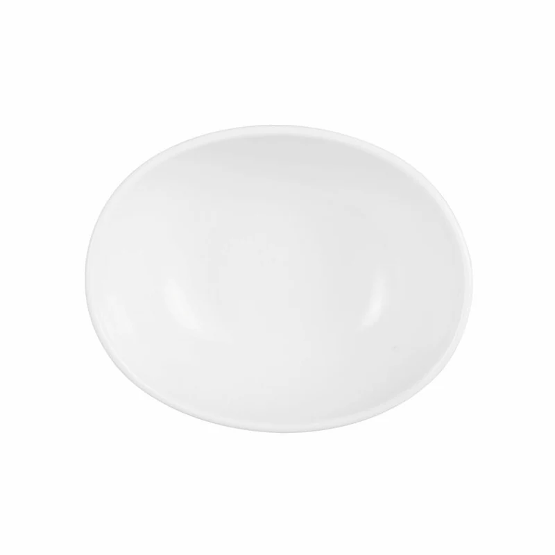 Seltmann Weiden Modern Life Bowl Oval, Schale, Schüssel, Porzellan, Weiß, 12 x 9.5 cm, 001.752838