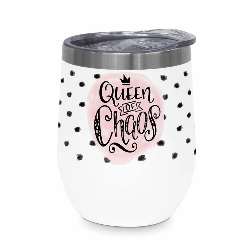 PPD Queen of Chaos Thermo Mug, Thermobecher, Coffee To Go, Isobecher, Iso Becher, 350 ml, 441319