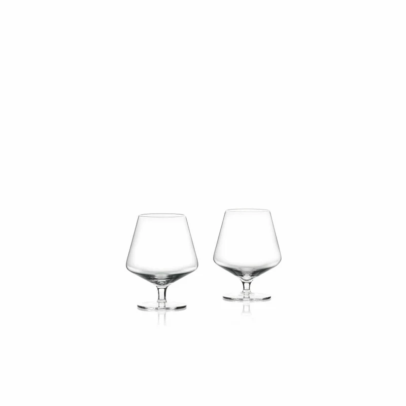 Zone Denmark Cognacglas Rocks, 2er Set, Cognac Schwenker, Brandy Glas, Kristallglas, 450 ml, 24575