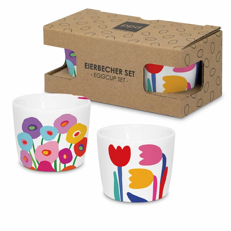 PPD Super Bloom x 2 Egg Cup Set, 2-tlg., Eierbecher, Eierhalter, New Bone China, 162402701
