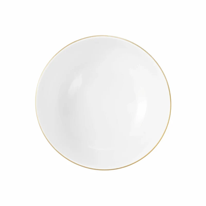 Seltmann Weiden Liberty Foodbowl, Schale, Schüssel, Porzellan, Goldrand, Ø 17.7 cm, 001.765036