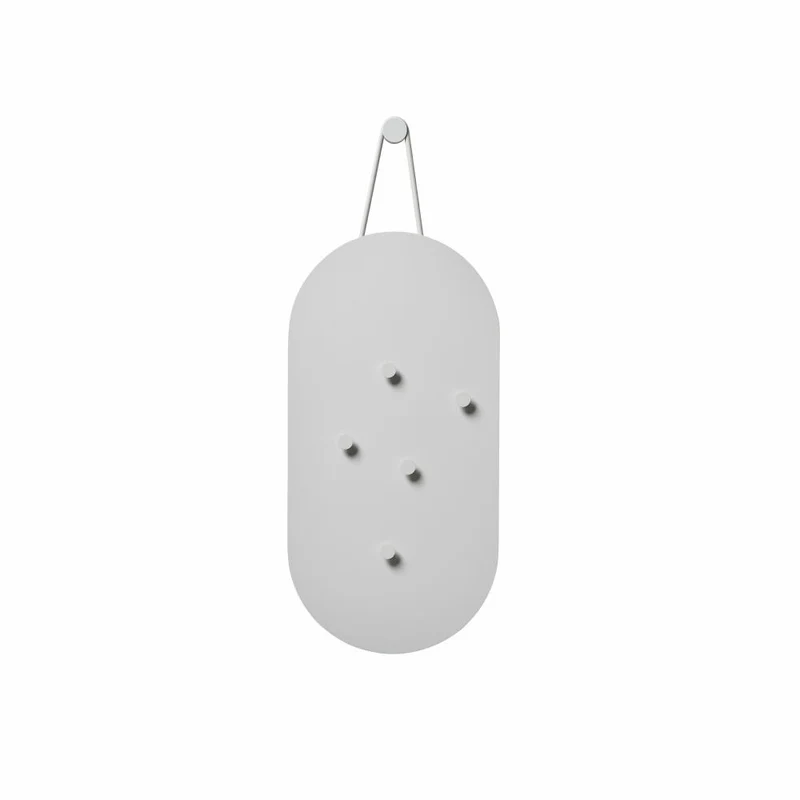 Zone Denmark Pinnwand A-bulletin board, Pinboard, Magnetpinnwand, Magnettafel, Metall, Soft Grey, 12345