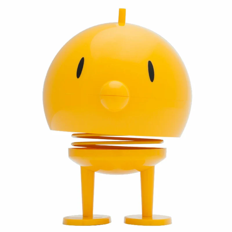 Hoptimist Bumble, Groß, Junge mit Fröhlichen Augen, Deko- / Spielidee, Kunststoff, Gelb, 2002-20