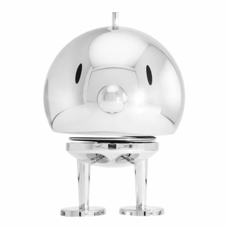Hoptimist Bumble Medium, Wackelfigur, Wackel Figur, Dekoidee, Chromlegierung, Chrom, Ø 7.5 cm, 26115