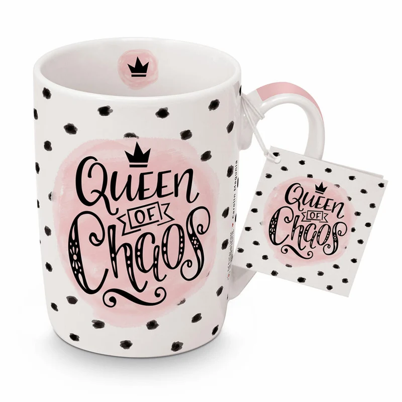 PPD Becher Queen of Chaos, Tasse, Teetasse, Kaffetasse, Kaffee Becher, New Bone China, 250 ml, 551319