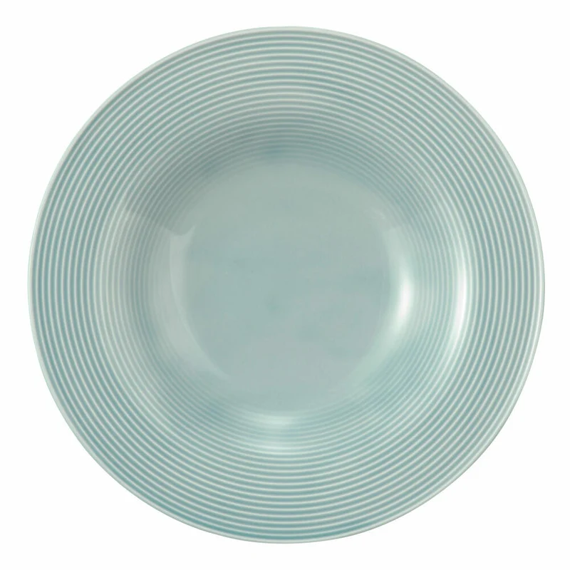 Seltmann Weiden Beat Pasta- / Salatteller, Speiseteller, Teller, Pastateller, Porzellan, Arktisblau, Ø 27.4 cm, 001.772203