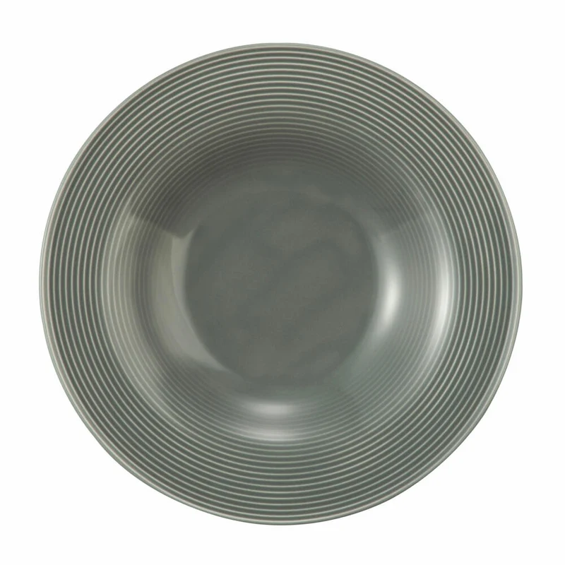 Seltmann Weiden Beat Pasta- / Salatteller, Speiseteller, Teller, Pastateller, Porzellan, Perlgrau, Ø 27.4 cm, 001.772204