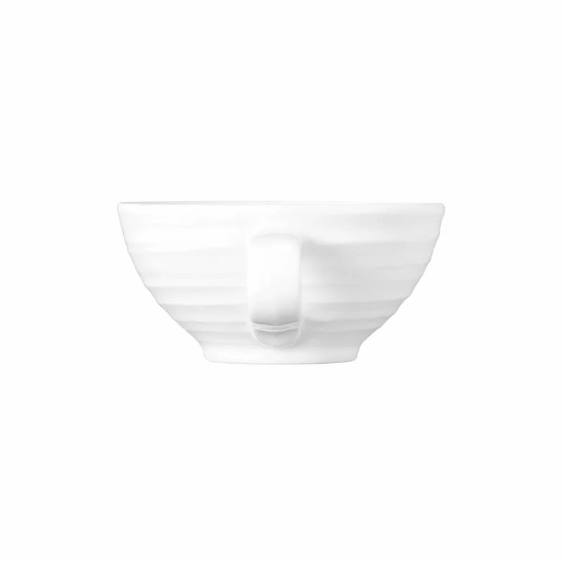 Seltmann Weiden Terra Teeobertasse, Teetasse, Tee Tasse, Porzellan, Weiß, 140 ml, 001.772220