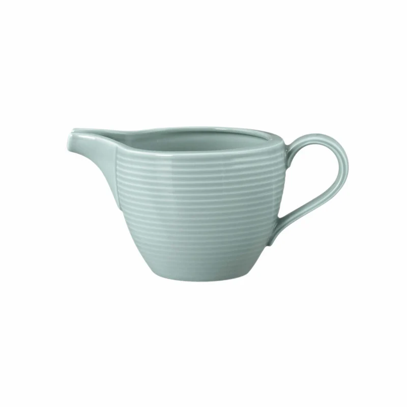Seltmann Weiden Beat Milchkännchen, Kännchen, Milchgießer, Milchkanne, Porzellan, Arktisblau, 280 ml, 001.765282