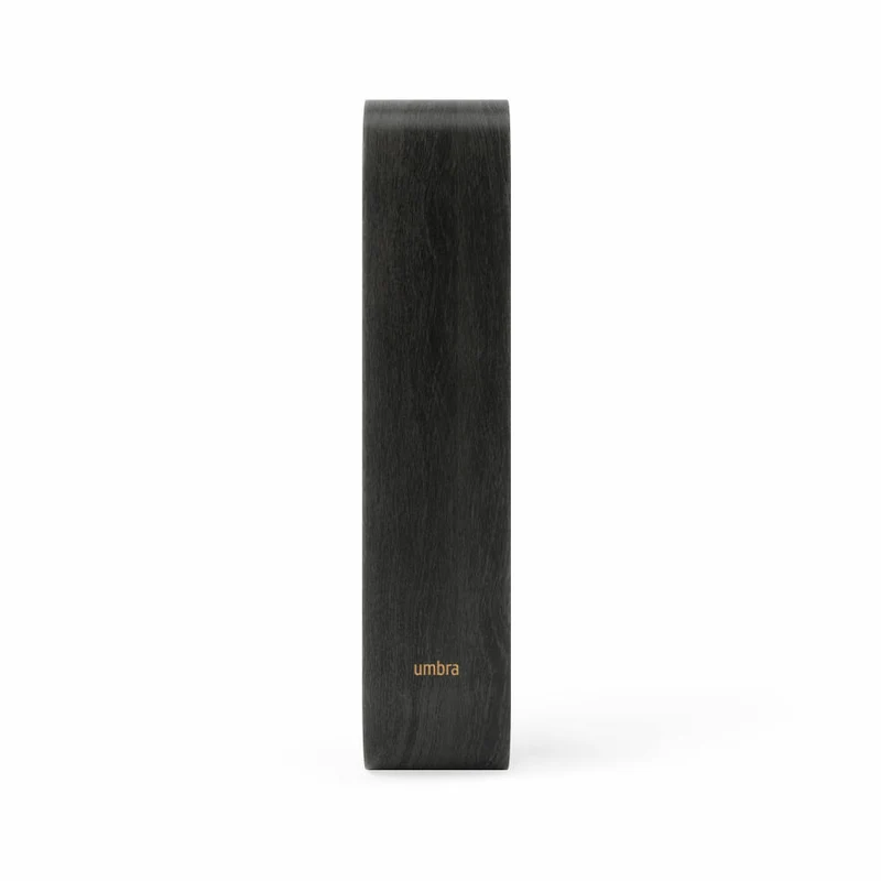 Umbra Tischbilderrahmen Bellwood, Bilderrahmen für 10x15 oder 13x18 cm, Holz, Schwarz, 1019922-040