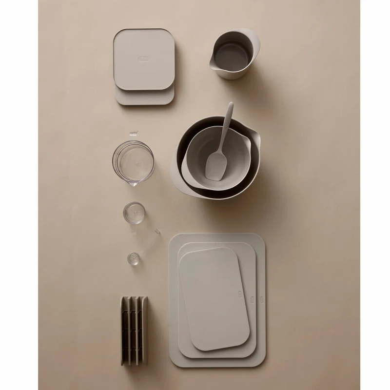 Rosti Schneidebrett Choptima, Schneidunterlage, PE-Kunststoff, Humus, 35.5 x 25.5 cm, 27805