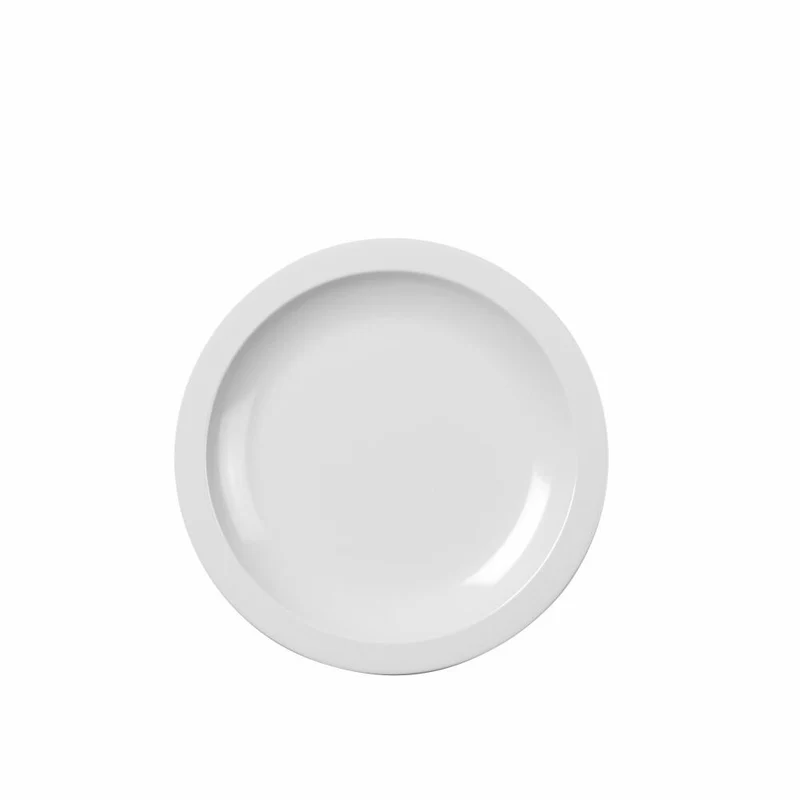 Rosti Lunchteller Hamlet, Speiseteller, Teller, Melamin, Weiß, 21 cm, 23973