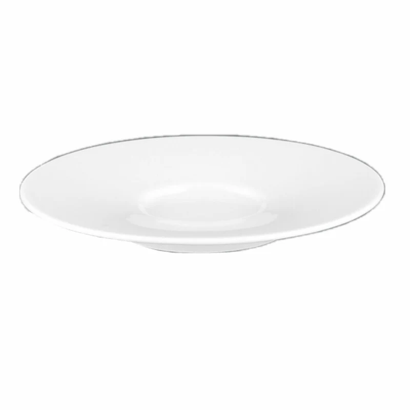 Seltmann Weiden No Limits Kombi-Untertasse, Unterteller, Porzellan, Weiß, Ø 14.3 cm, 001.710905