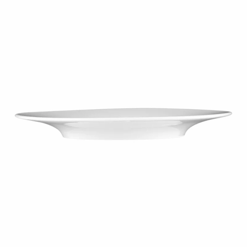 Seltmann Weiden No Limits Kombi-Untertasse, Unterteller, Porzellan, Weiß, Ø 17.7 cm, 001.710908