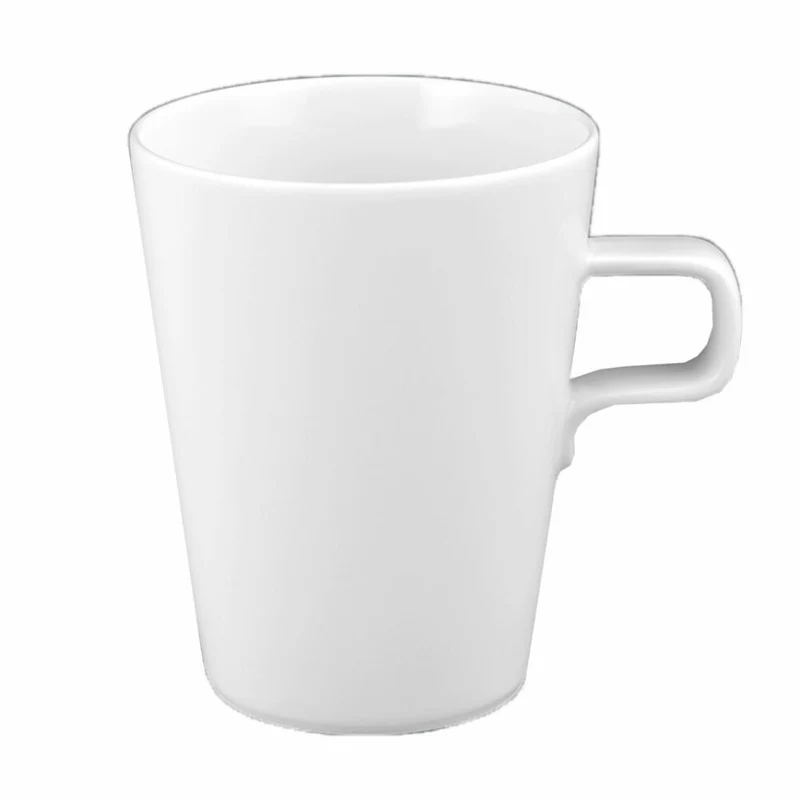 Seltmann Weiden No Limits Becher, Kaffeebecher, Teetasse, Tasse, Porzellan, Weiß, 450 ml, 001.710909