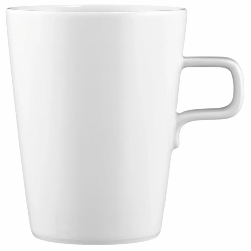 Seltmann Weiden No Limits Becher, Kaffeebecher, Teetasse, Tasse, Porzellan, Weiß, 450 ml, 001.710909
