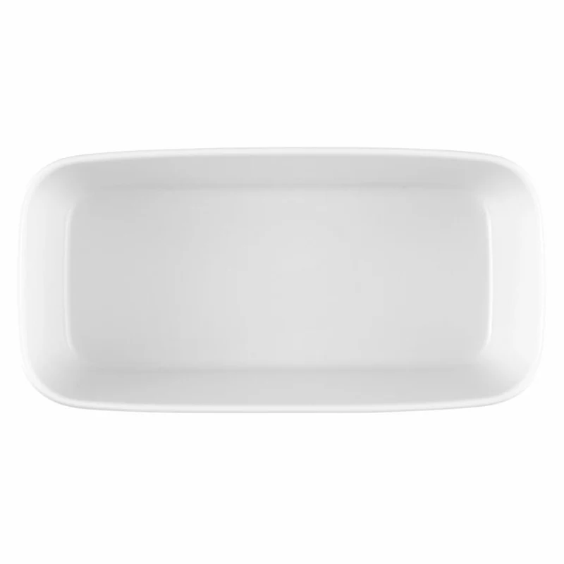 Seltmann Weiden No Limits Schale Rechteckig, Servierschale, Schüssel, Porzellan, Weiß, 23.2 x 10.8 cm, 001.711591