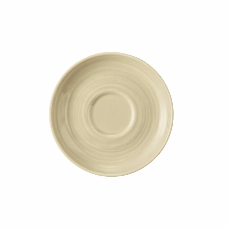 Seltmann Weiden Terra Kombi-Untertasse Klein, Unterteller, Porzellan, Sandbeige, Ø 13.3 cm, 001.772223