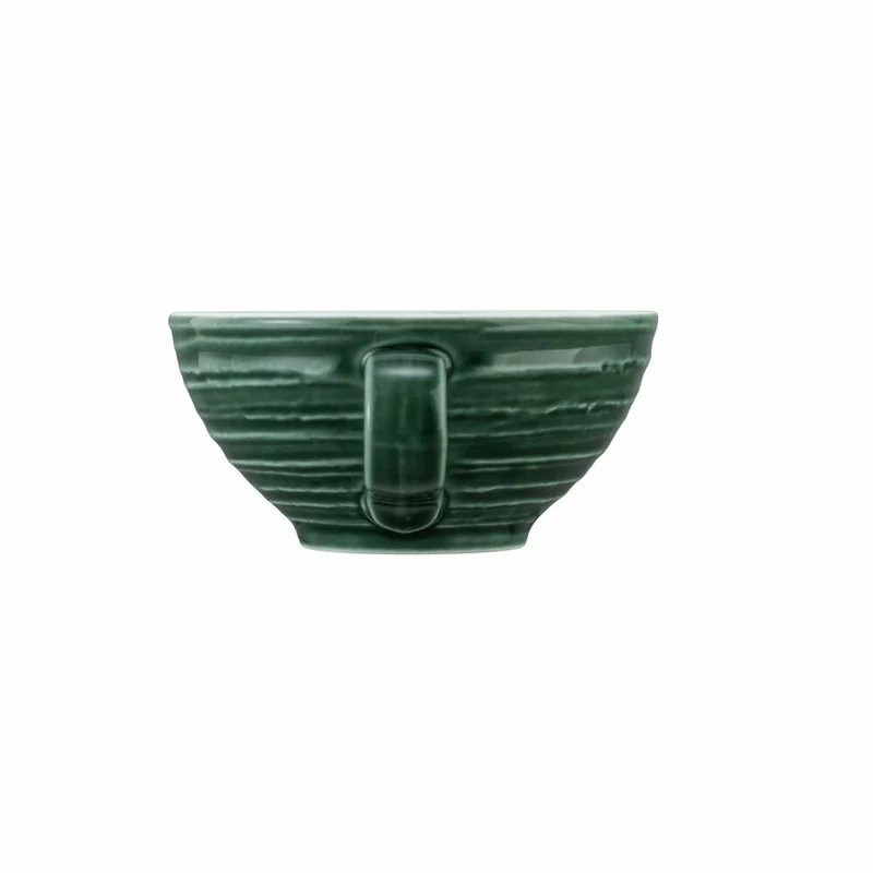Seltmann Weiden Terra Teeobertasse, Teetasse, Tee Tasse, Porzellan, Moosgrün, 140 ml, 001.772228