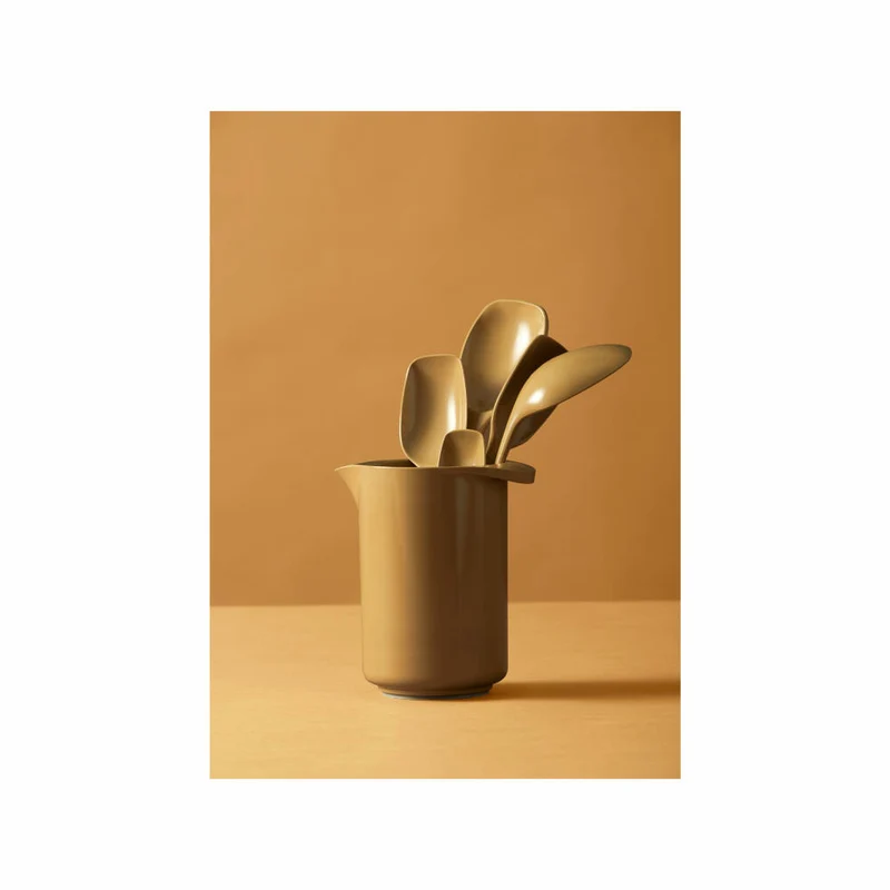 Rosti Teigschaber Classic L, Spachtel, Melamin, Silikon, Curry, 26 cm, 23779