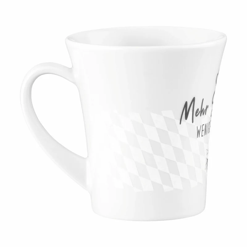 Seltmann Weiden Diva Becher Weniger Grantln, Kaffeebecher, Teetasse, Tasse, Porzellan, 400 ml, 001.771705
