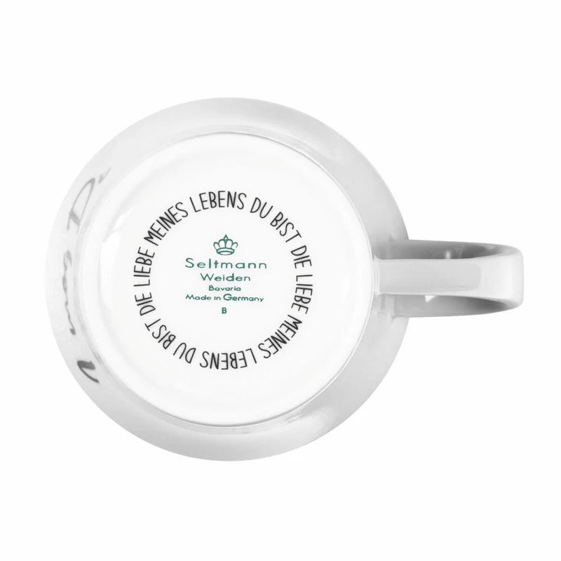 Seltmann Weiden Diva Becher I Mog Di, Kaffeebecher, Teetasse, Tasse, Porzellan, 400 ml, 001.771706