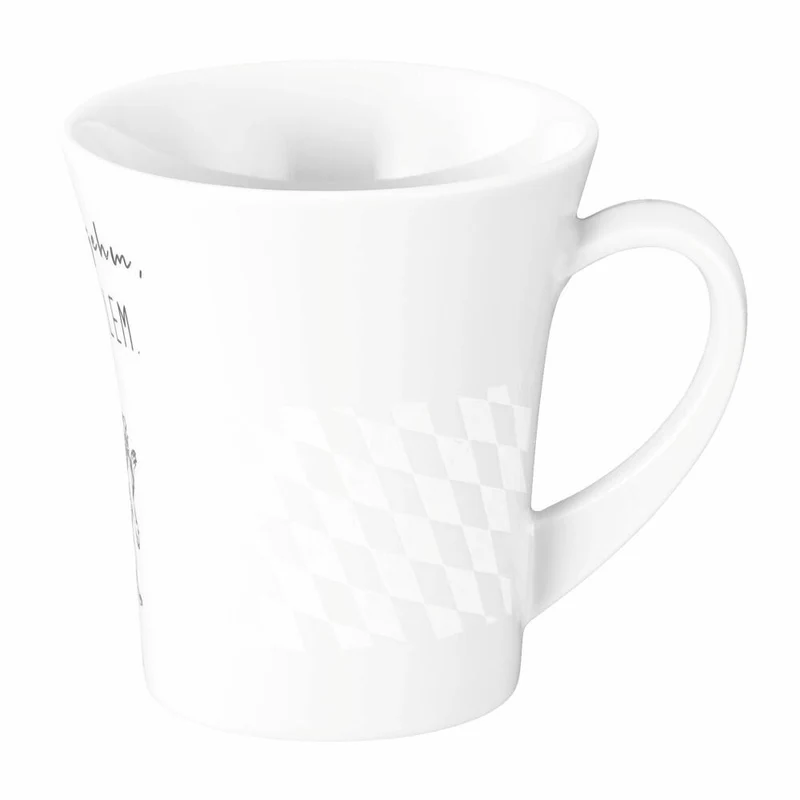 Seltmann Weiden Diva Becher Obacht gem, Kaffeebecher, Teetasse, Tasse, Porzellan, 400 ml, 001.771707