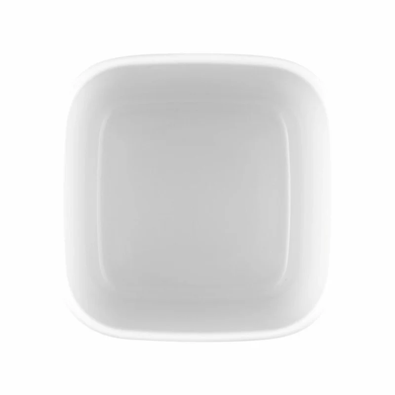 Seltmann Weiden No Limits Schale Eckig, Desserschale, Schüssel, Porzellan, Weiß, 11 x 11 cm, 001.711592